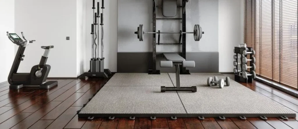 Best rubber gym mats for home workouts with non-slip flooring