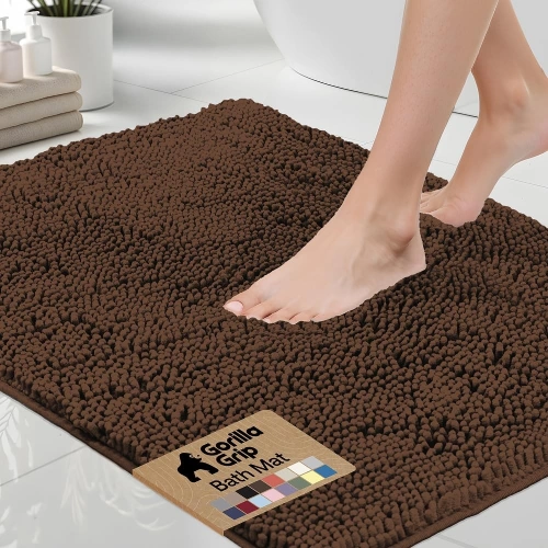 Heavy-duty Grip Gorilla bath mat providing superior stability and comfort for everyday bathroom use