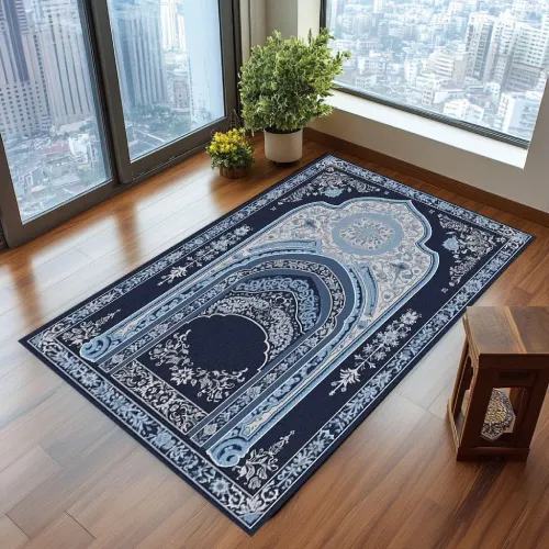 Islamic Architectural Designs Prayer Mats providing superior quality and beautiful architectural motifs for worship
