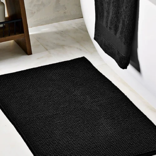 Luxury residential bath mats for stylish and slip-resistant home bathrooms