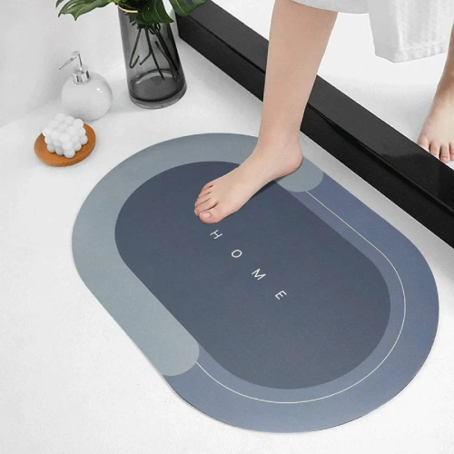 Premium waterproof bath mats Dubai with anti-slip rubber backing for modern bathrooms