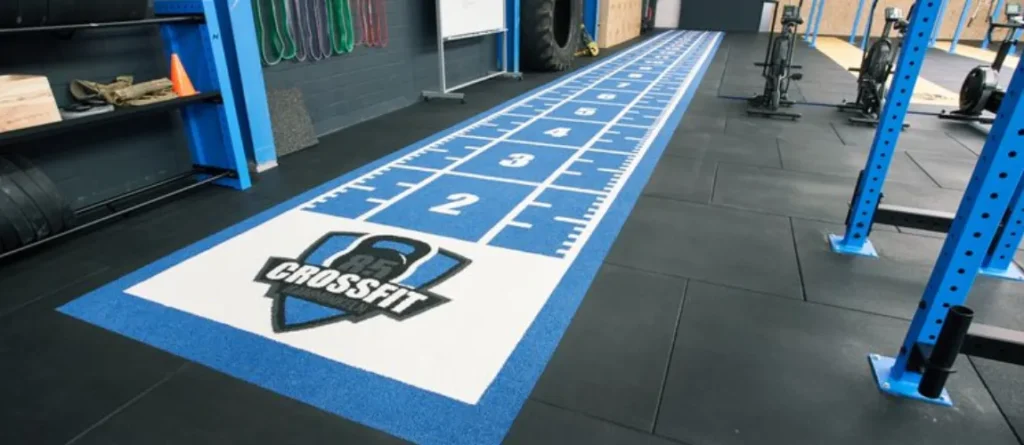 Rubber Gym Mats Dubai providing impact resistance and noise reduction for workouts