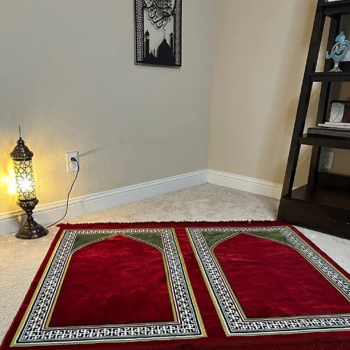 Wide 2 person prayer mats dubai installation project completed using soft, durable, and easy-to-maintain materials.