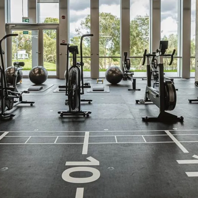 Cardio Gym Flooring Area