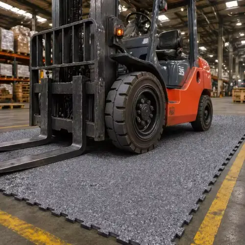 Heavy-duty rubber mats in Al Quoz for warehouses, businesses and high-traffic areas