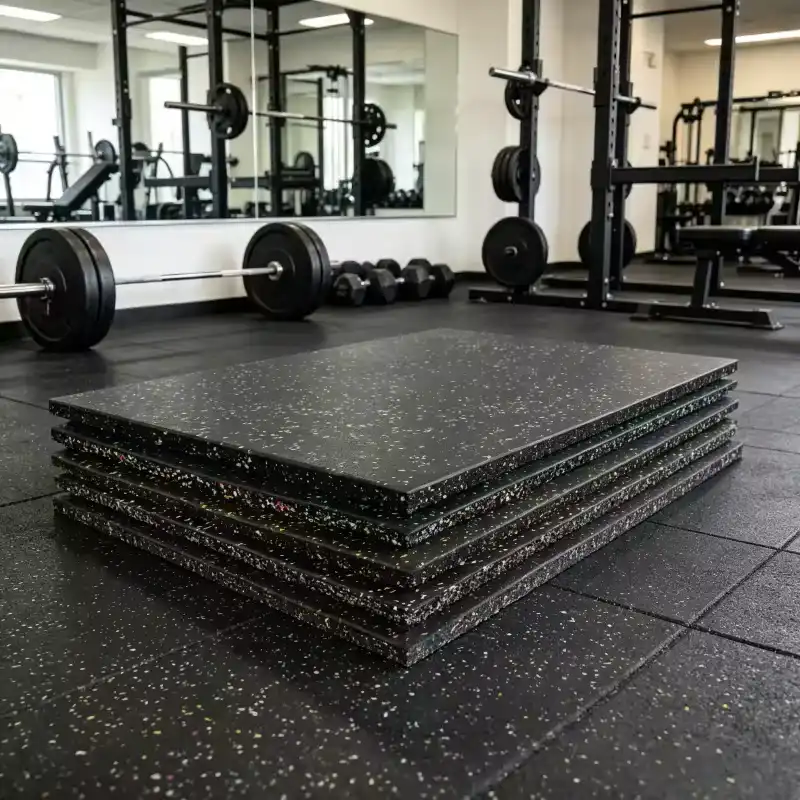 Shop the best gym rubber mats for your fitness space