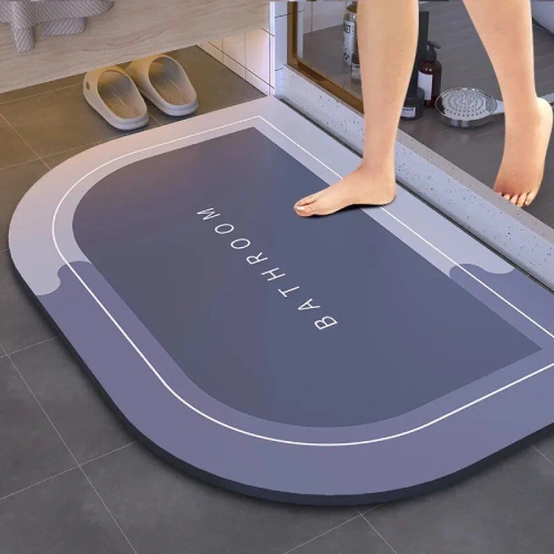 Soft rubber bathroom floor mat with long-lasting waterproof performance in dubai