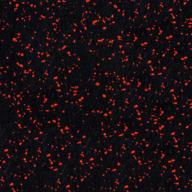 Black & Red Flecks