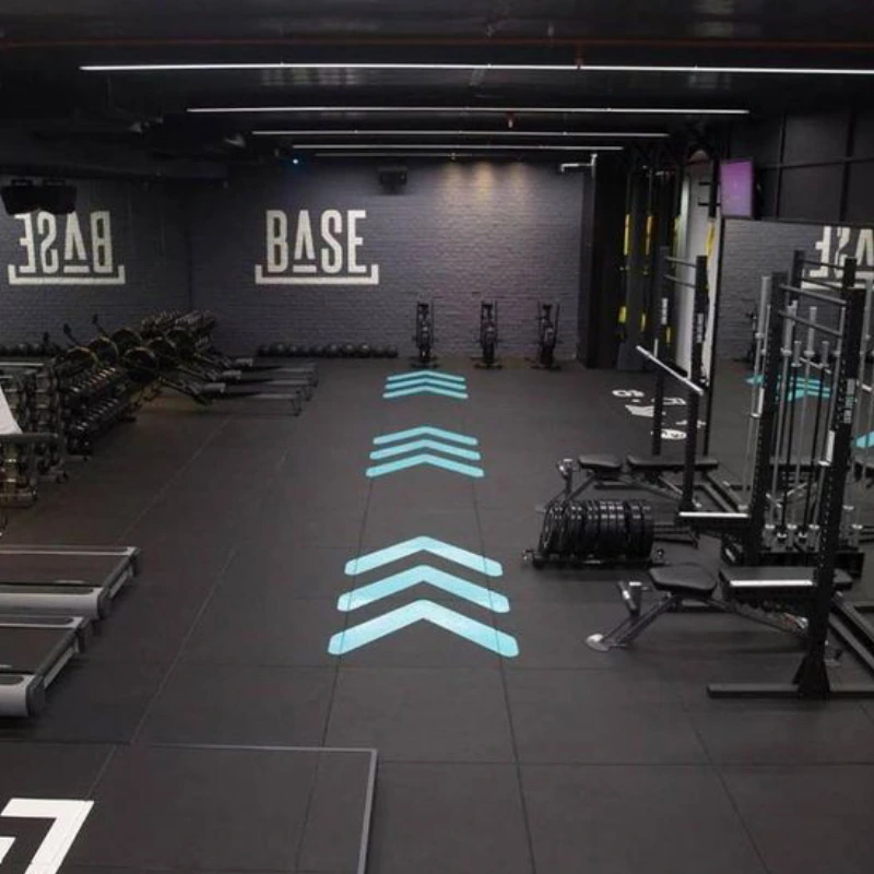 Shop Gym Flooring Tiles for fitness centers with strong traction, cushioning, and easy floor maintenance