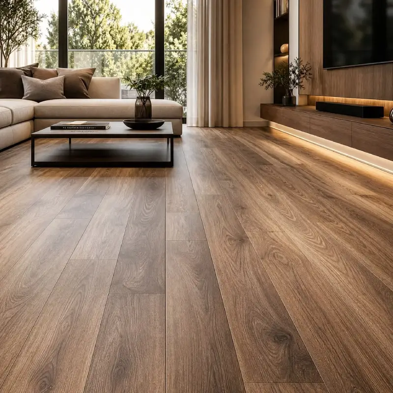 Shop LVT Flooring with realistic wood textures, easy maintenance, and durable surfaces for modern Dubai interiors